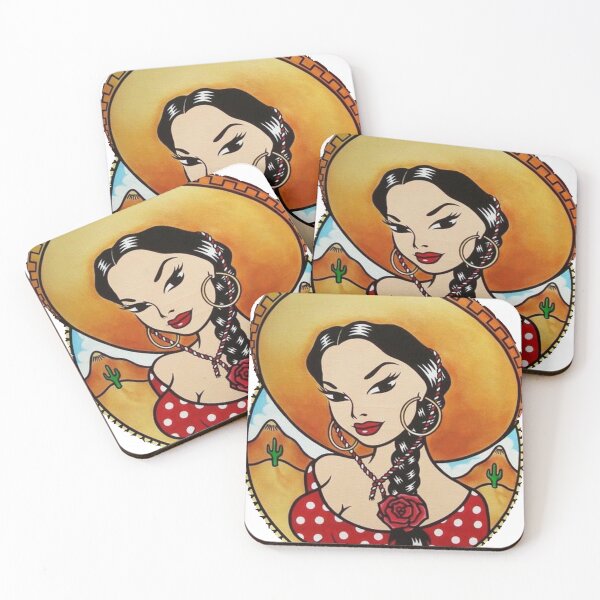 Item preview, Beautiful Mexican Girl Tex Mex  designed and sold by TALAT-SHOPS.