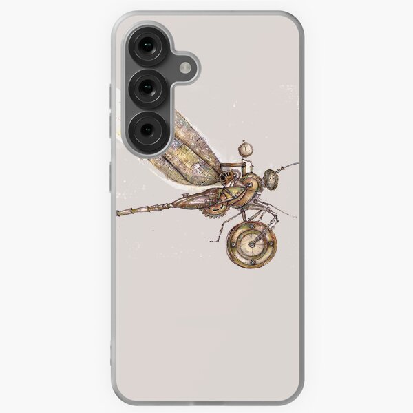 Steampunk dragonfly Samsung Galaxy Soft Case