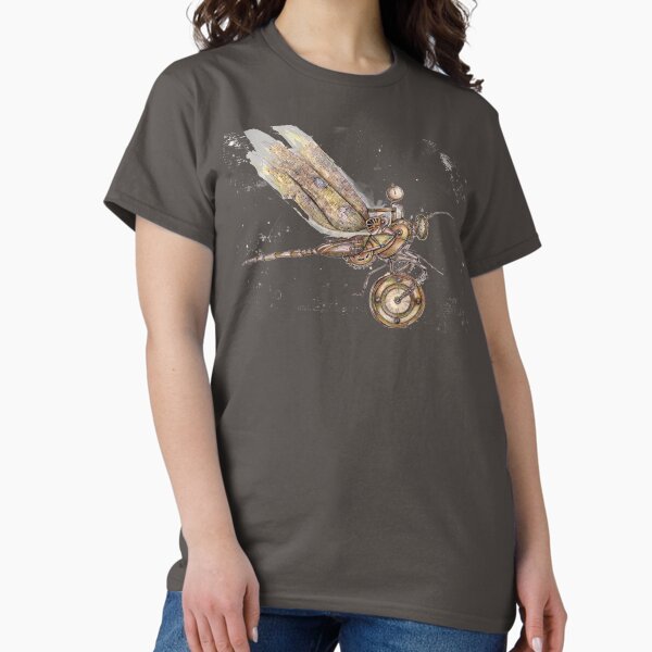 Steampunk dragonfly Classic T-Shirt
