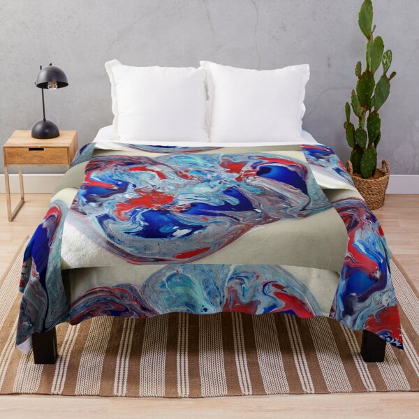Item preview, Red, white, blue abstract designed and sold by zchriswit.
