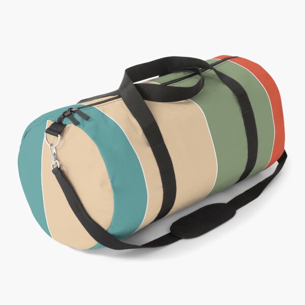 Item preview, VINTAGE STRIPES TURQUOISE, TEAL, ORANGE, BEIGE, GOLDEN/BORN FOR SUCH A TIME AS THIS designed and sold by wildwhimsical.