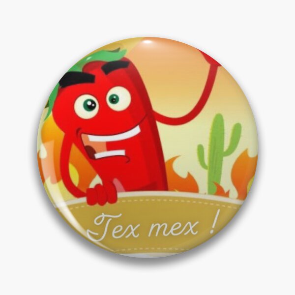 Item preview, Tex Mex with a chili saying hi designed and sold by TALAT-SHOPS.