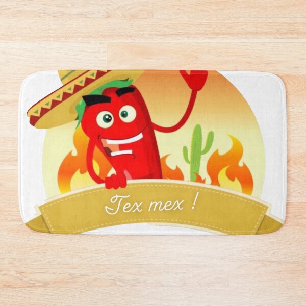 Item preview, Tex Mex with a chili saying hi designed and sold by TALAT-SHOPS.