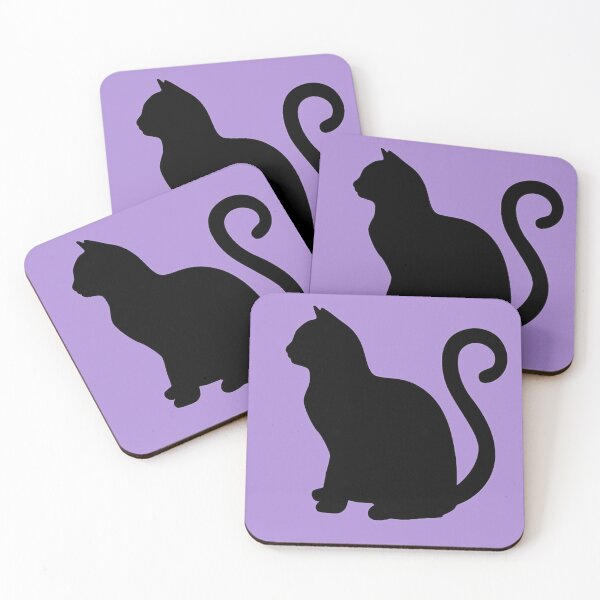 Item preview, Cat (purple) designed and sold by BackgroundND.