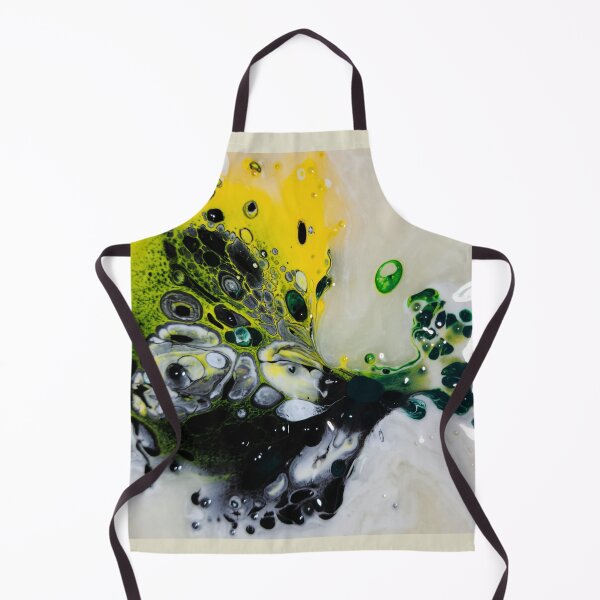 Item preview, Green yellow black abstract designed and sold by zchriswit.