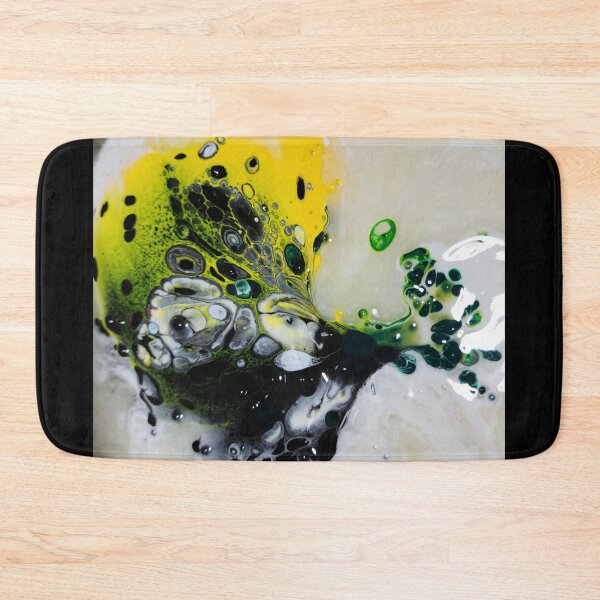 Item preview, Green yellow black abstract designed and sold by zchriswit.