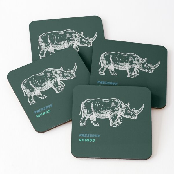 Item preview, Preserve Rhinos designed and sold by Nickadon.