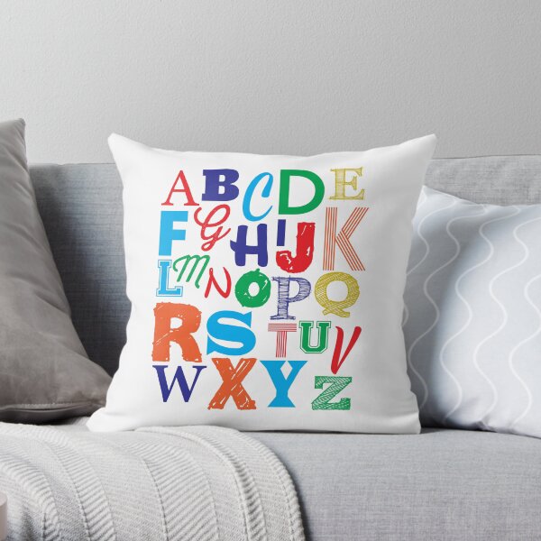 Nursery / Playroom Art Throw Pillow