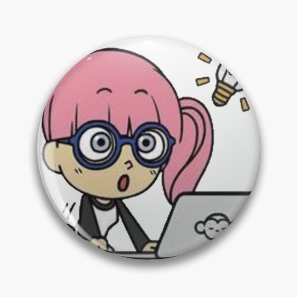 Item preview, Hacker girl science geek designed and sold by Monaymonay.