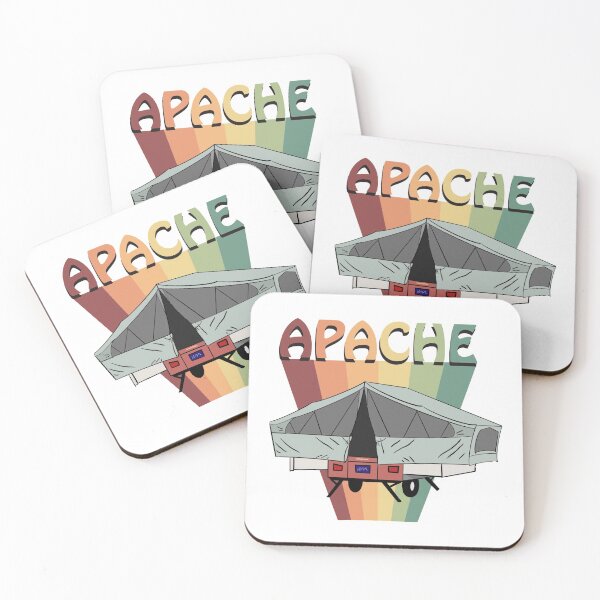 Item preview, Apache Eagle Pop Up Camper   designed and sold by HCrockettArt.