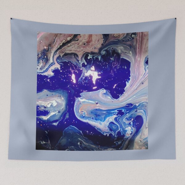 Item preview, Celestial blue abstract designed and sold by zchriswit.