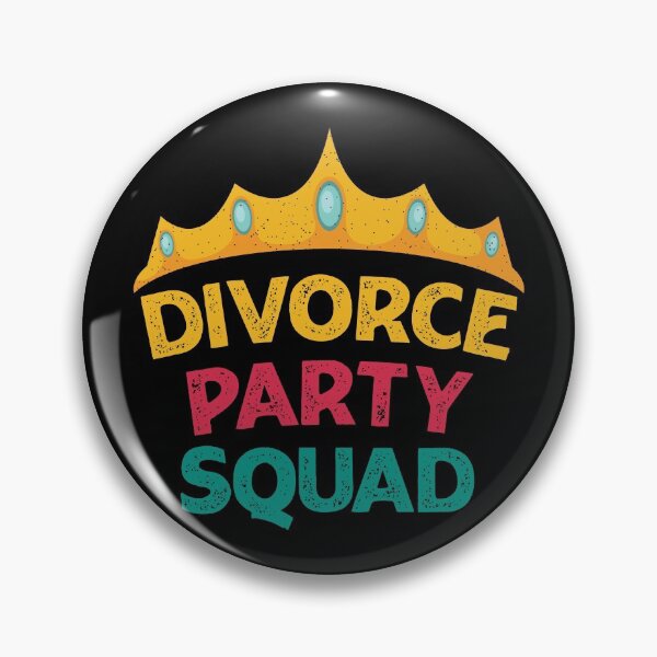 Item preview, Divorce Party Squad For Divorcee Queen designed and sold by KAPAA.
