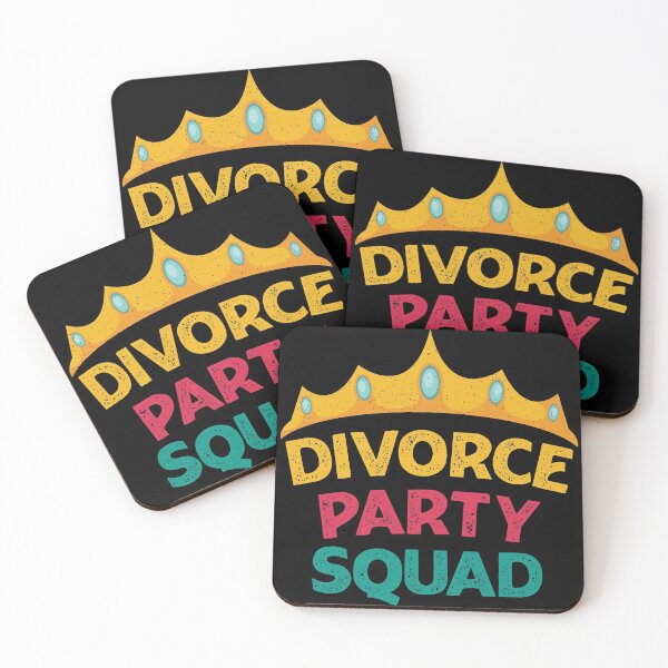 Item preview, Divorce Party Squad For Divorcee Queen designed and sold by KAPAA.