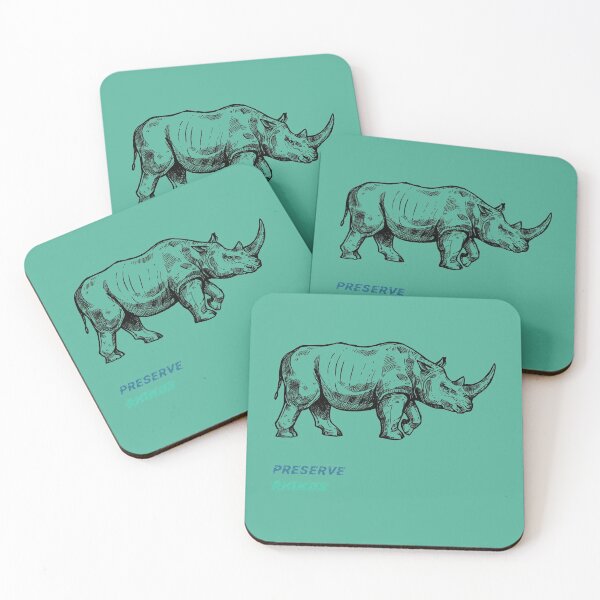 Item preview, Preserve Rhinos designed and sold by Nickadon.