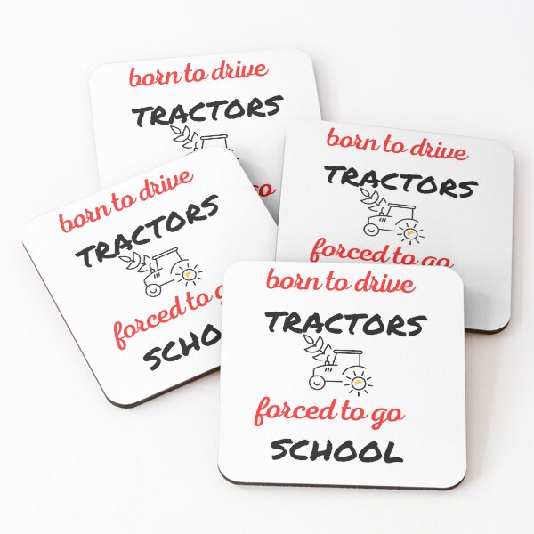 Item preview, born to drive tractors forced to go to school tshirt, school tshirt, drive tractors tshirt, awesome gift tshirt designed and sold by Unique styl  DeSigNe.