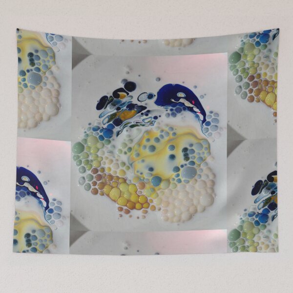 Item preview, Colorful bubbles abstract designed and sold by zchriswit.