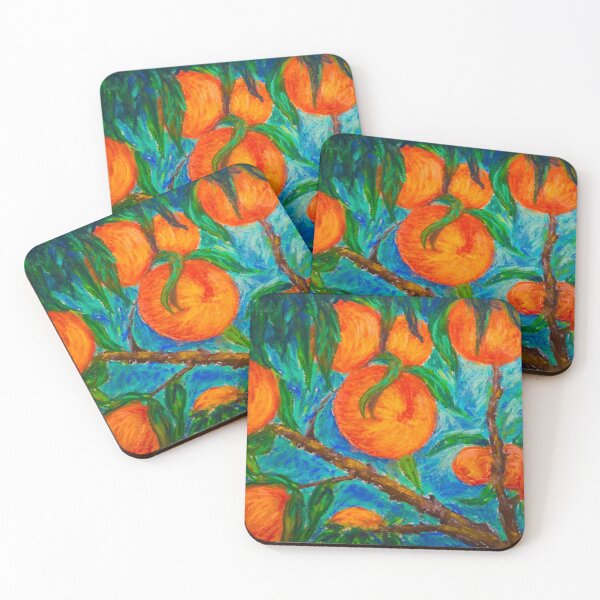 Item preview, Peach tree designed and sold by Red Witch Art.