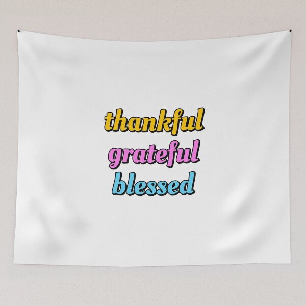 Item preview, Thankful grateful blessed designed and sold by Inspirationmotivation.