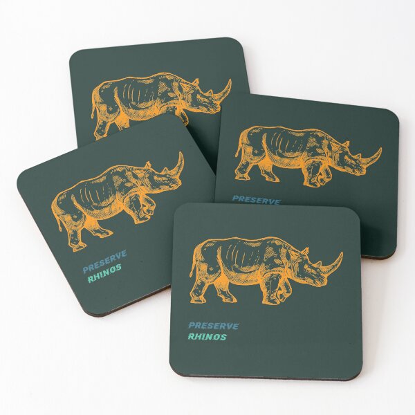 Item preview, Preserve Rhinos designed and sold by Nickadon.