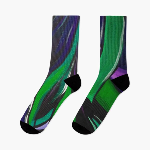 Item preview, Green, Purple and Blue Hues Painted  designed and sold by KR Art Studio.