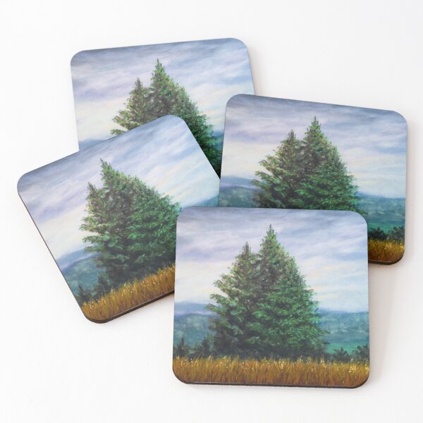 Item preview, Pine family designed and sold by Red Witch Art.
