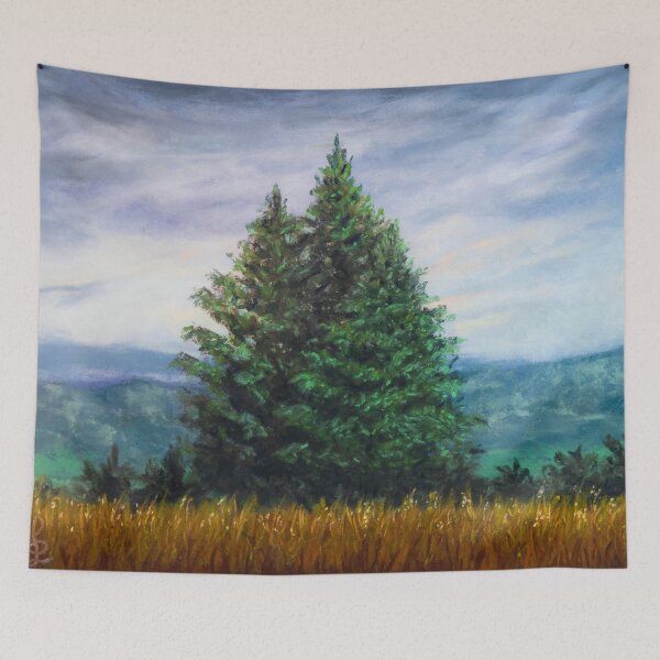 Item preview, Pine family designed and sold by Red Witch Art.