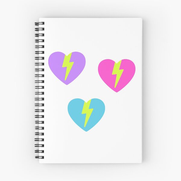 Item preview, Lightning Bolt Hearts Neon Preppy designed and sold by MadeByAyla.