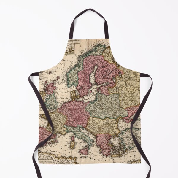 Item preview, Antique Europe map in 1740 designed and sold by ganje.