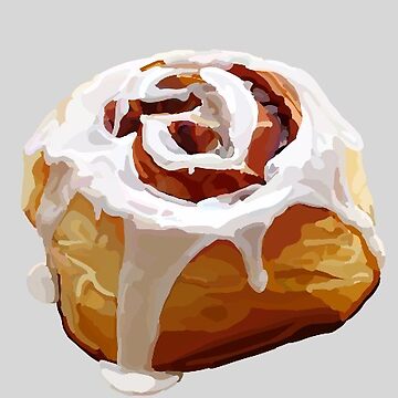 Cinnamon Roll Sticker for Sale by StickyFun  Food stickers, Cinnamon rolls,  Cinnamon buns