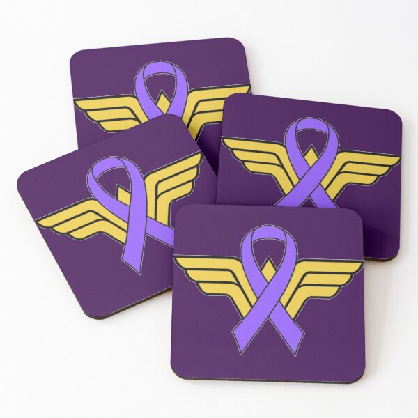 Item preview, WW Purple Awareness Ribbon  designed and sold by Chronic Illness Awareness Shop.