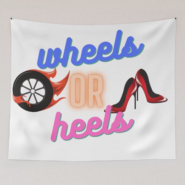 Item preview, wheels or heels nice t-shirts designed and sold by ikutosaufi.