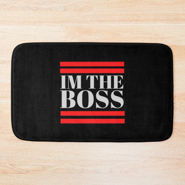 Item preview, Im the boss simple text art desing designed and sold by PrimeDesignShop.