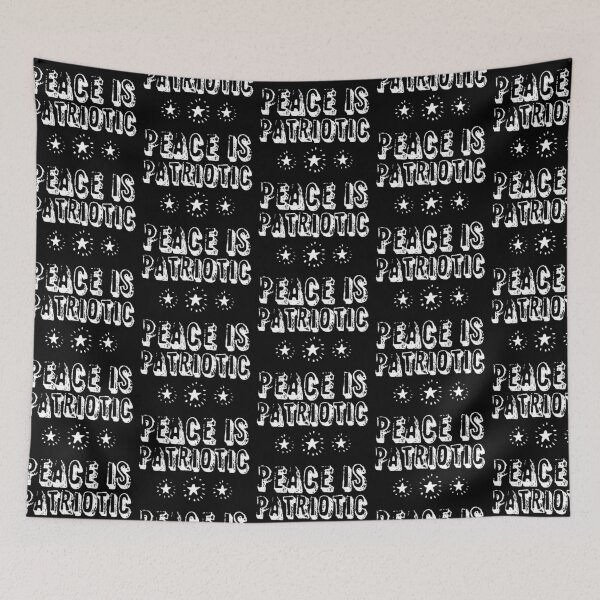 Item preview, True Love of Country: Peace is Patriotic (white text) designed and sold by Ofeefee.