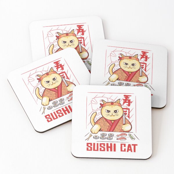 Item preview, sushi cat  designed and sold by TRIBExSPACE.
