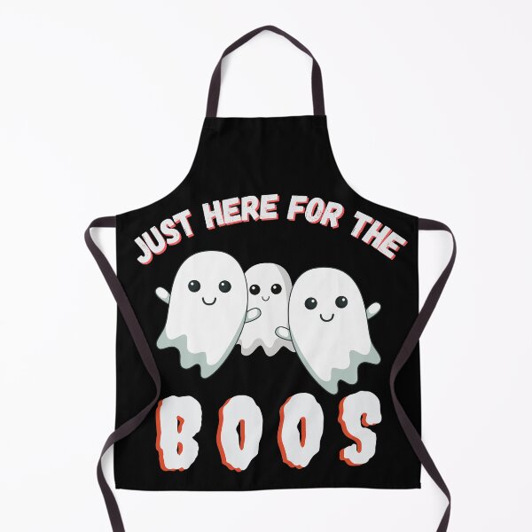 Aperçu de l'œuvre Halloween Ghost Pun - Juste ici pour les huées créée et vendue par Designs By YL.