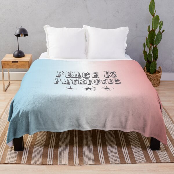 Item preview, True Love of Country: Peace is Patriotic (grey text) designed and sold by Ofeefee.