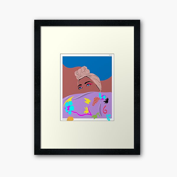 Celebrating Beauty Framed Art Print