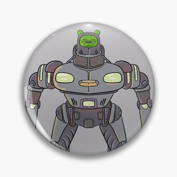Item preview, Green bear robot designed and sold by kukulgraphics.