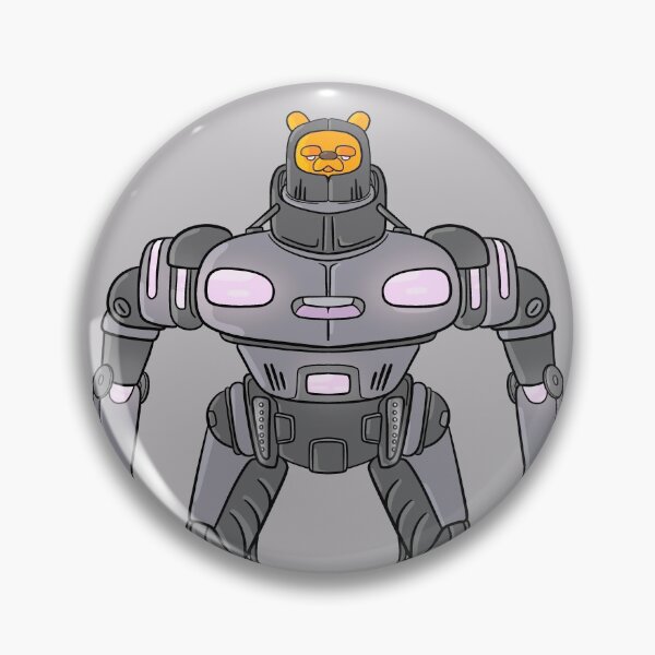 Item preview, Gold bear robot designed and sold by kukulgraphics.