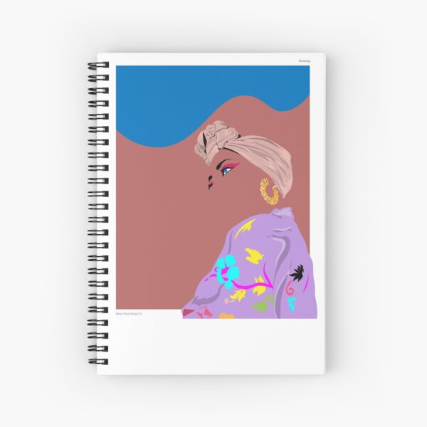 Celebrating Beauty. Spiral Notebook