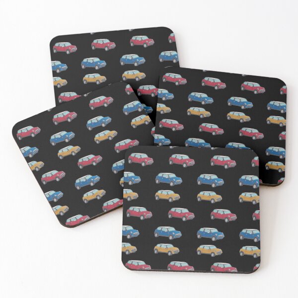 Item preview, mini cooper sticker pack (black background) designed and sold by -Lily-Anne-.