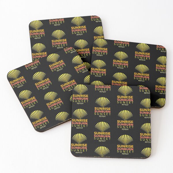 Item preview, Sunrise Sunburn Sunset Repeat designed and sold by DiscGolfTees.
