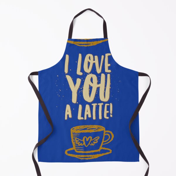 Item preview, Cute coffee lover quote. I love you a latte. Caffeine lover design. designed and sold by efenem.