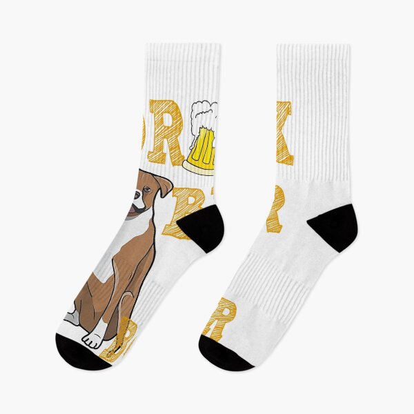 Item preview, I Just Want To Drink Beer Hang With My Boxer Shir1 designed and sold by NormaEng.