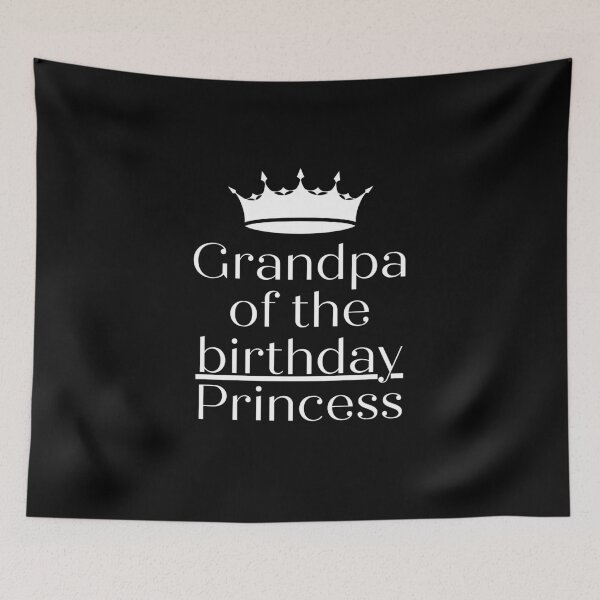 Item preview, Grandpa Of The Birthday Princess designed and sold by teez4dayz.