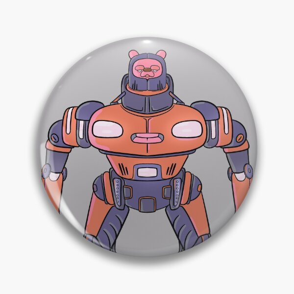 Item preview, Pink bear robot designed and sold by kukulgraphics.