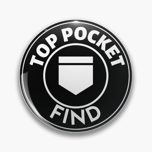 Item preview, MerchHaus - Top Pocket Find 3 Black & White Treasure Hunting/Metal Detecting Design designed and sold by MerchHaus.