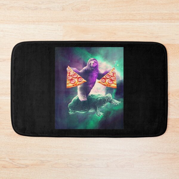 Item preview, Pereza con pizza en tortuga designed and sold by vivanbess.