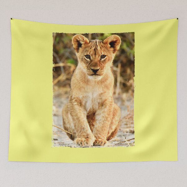 Aperçu de l'œuvre Lion Bébé Chat Prédateur Enfants créée et vendue par justMTFU.