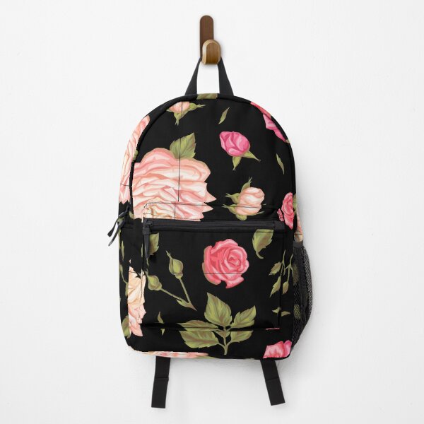 Item preview, Classic Elegant Abstract Red Pink Roses and Leaves Pattern  designed and sold by silviaol.